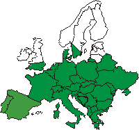 Serotine European distribution